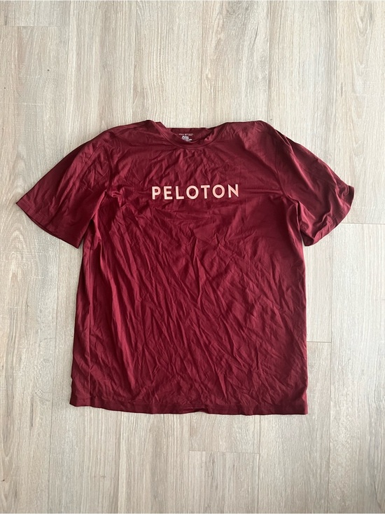Peloton Other - Peloton Men’s Burgundy Logo T‑Shirt Short Sleeves - Size Medium